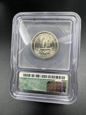 1948 P 25C Washington Quarter Silver Coin MS67 ICG #117 Some Toning