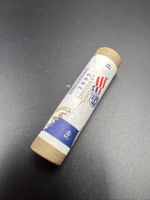 50 Coin US Mint BU Roll 2009 D Professional Life Lincoln Commemorative Cents