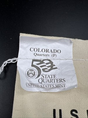 U.S. Mint Bag of 100 2006 P Colorado State Statehood Quarters BU UNC