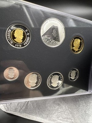 2018 Canada Color Silver Proof Set w/ Box & COA