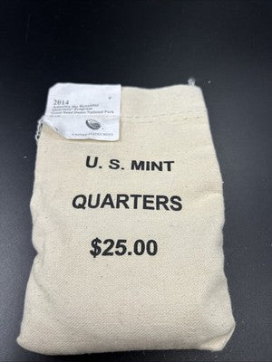 U.S. Mint Bag of 100 2014 P Great Sand Dunes ATB America Beautiful Quarters BU