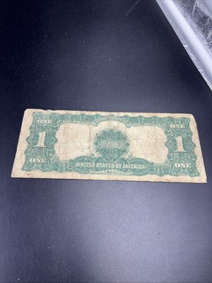 1899 $1 Black Eagle Silver Certificate G Details Very Circ Speelman White #226