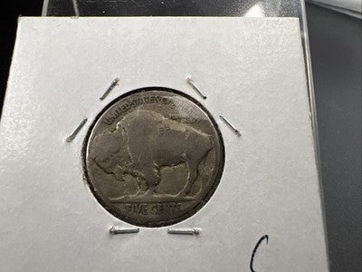 Hobo Buffalo Nickel Coin Modern Carving SKU#S