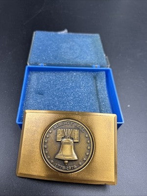 Liberty Bell Belt Buckel 1776 - 1976 US Bicentennial
