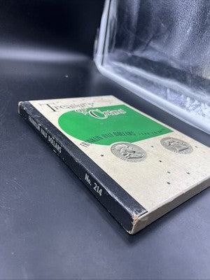 Treasury of Coins Vintage Coin Album Franklin Half Dollars Used Hardcover
