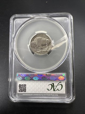 1937 P 5c Buffalo Nickel Coin CAC XF40 Extra Fine Circulated Certified
