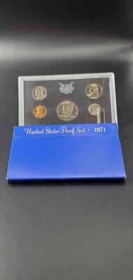 5 Set US OGP Clad Proof Set Lot Collection 1968 - 1972 S - 5 Total sets 25 Coins