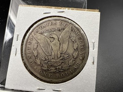 1896 O $1 Morgan Silver Dollar Coin VF Very Fine Circ SK#a