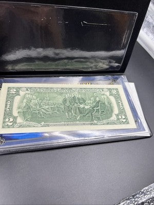 Barbara Bush Colorized 2013 2 Two Dollar Federal Reserve Note Unc #87