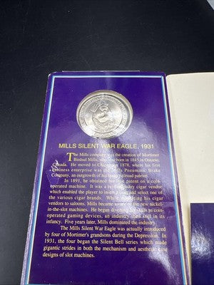 Riverside Resort $1 Casino Gaming Token Uncirculated In Display Pack SKU#B