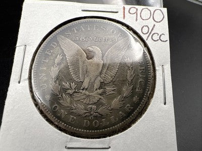 1900 O/CC  Morgan Silver Dollar Coin VG Very Good / Fine Circulated