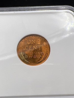 1954 S 1c Lincoln Wheat Cent Penny MS67 Red Gem BU UNC #081