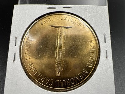 1966 Iowa National Plowing Contest Medal CH BU UNC