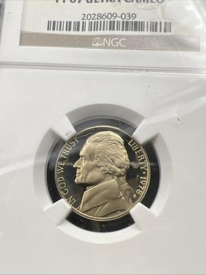 1978 s 5c Jefferson Proof Nickel Coin PF67 UCAM #039