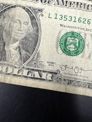 $1 * Star Bill Collector's Lot 1957 $1 cull & 2013 $1 Very Circ & 2017 FRN $1 VG