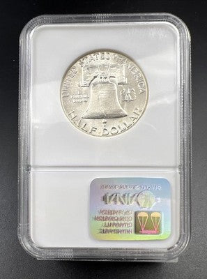 1963 P 50c Franklin 90% Silver Half Dollar Coin NGC MS65 Gem Bu Certified #43
