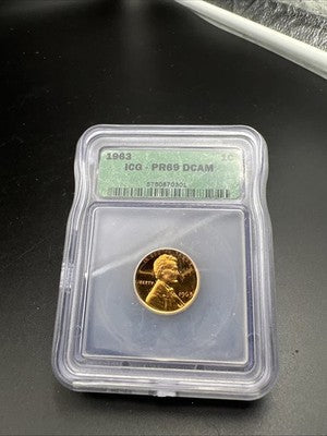 1963 P 1c Lincoln Memorial Cent Penny ICG PR69 DCAM #101