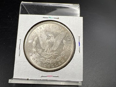 1879 S $1 Morgan Silver Dollar Coin BU Unc Neat Obverse Toning Toner