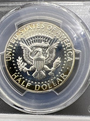 1966 50c Kennedy 40% Silver Half Dollar Coin PR66 Cameo PCGS #991
