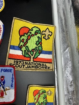 Lot of 18 Boy Scout Patches 1973 National Jamboree 1976 +