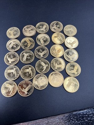 2004 S 25 Coin Proof Sacagawea Dollar Coin Roll