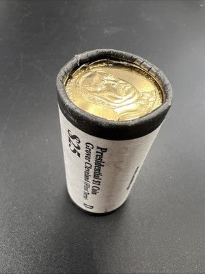 2012 D Grover Cleveland First Term Presidential Dollar US Mint BU Roll 25 Coins
