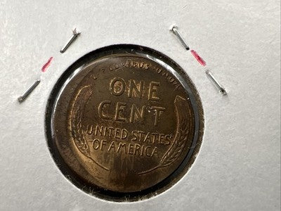 1940 P Broadstruck Error Lincoln Wheat Cent 1c CH AU About UNC
