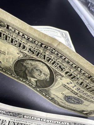 3 Consecutive 1957 $1 One Dollar US Silver Certificate Blue Seal Bills CH VF #85