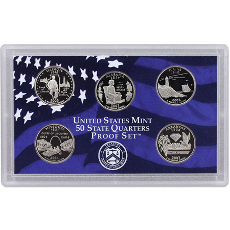 2003 S 5-Piece Quarter Proof Set