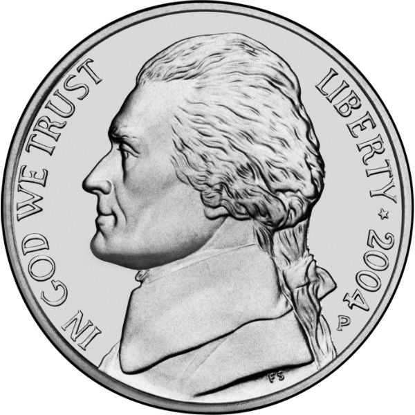 2004P 5C Peace Medal