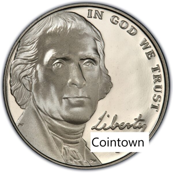 2008 S 5C Jefferson Proof Nickel Single Coin