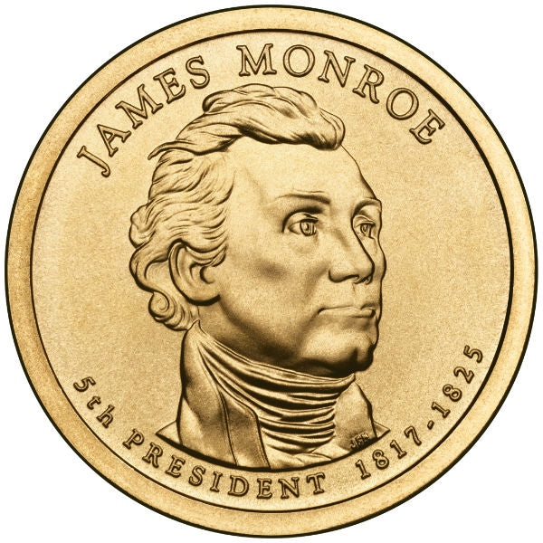 2008D $1 Monroe 25-Coin Roll