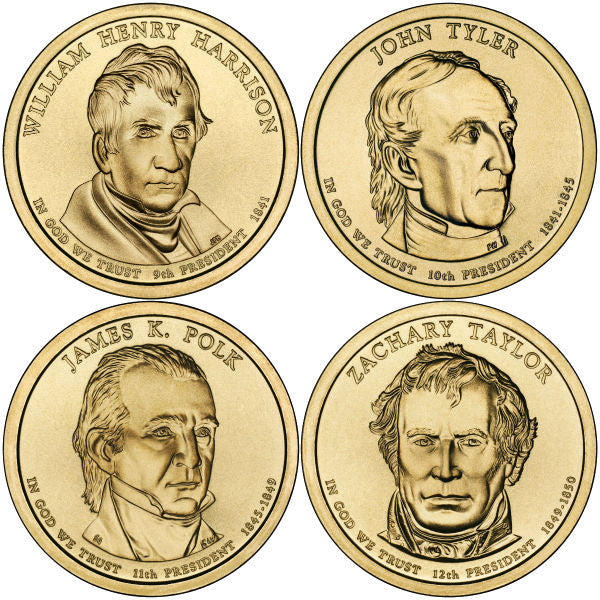 2009P $1 Presidential 4-Coin Set