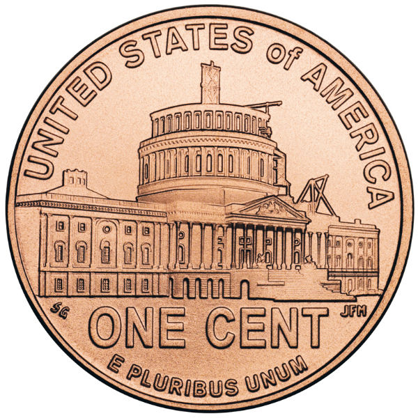2009 P 1C Lincoln Presidency Commemorative Cent Penny Single Coin