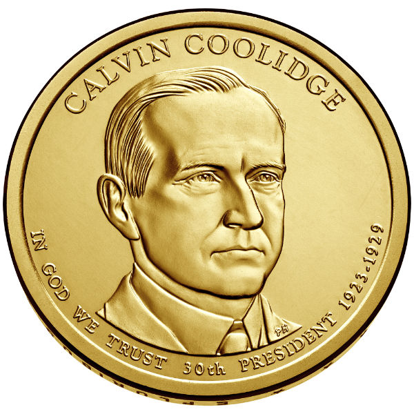 2014P $1 Coolidge