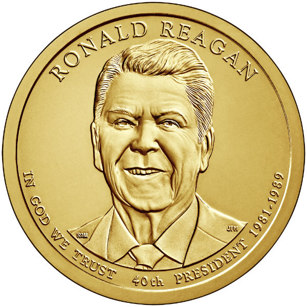 2016P $1 Reagan