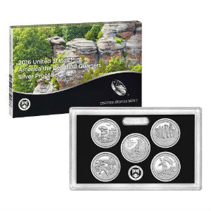 2016S 5-piece quarter Silver Proof set