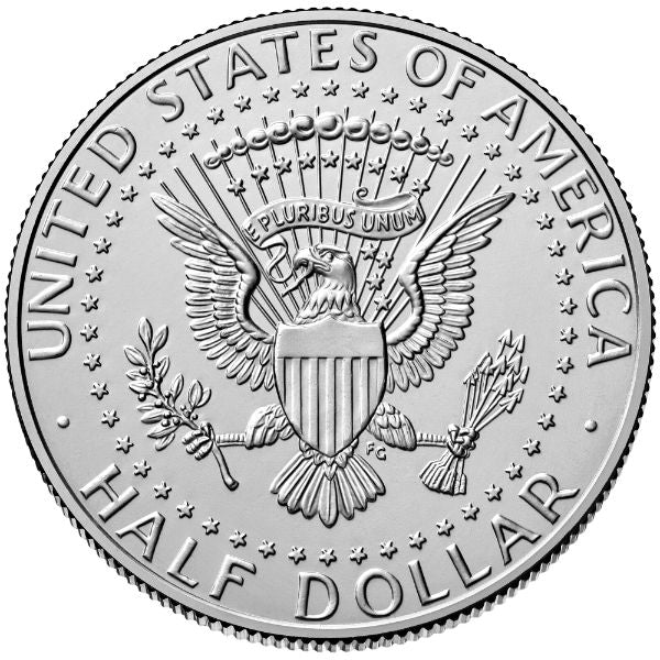 2018 P 50C Kennedy Half Dollar Single Coin BU