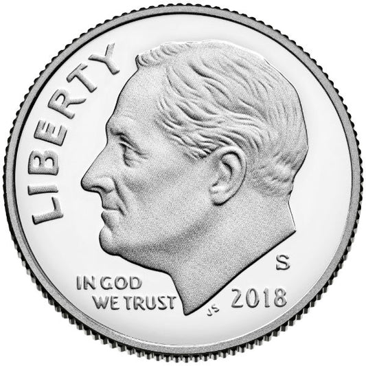 2018 Roosevelt Dime Proof