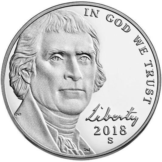 2018 Jefferson Nickel Proof