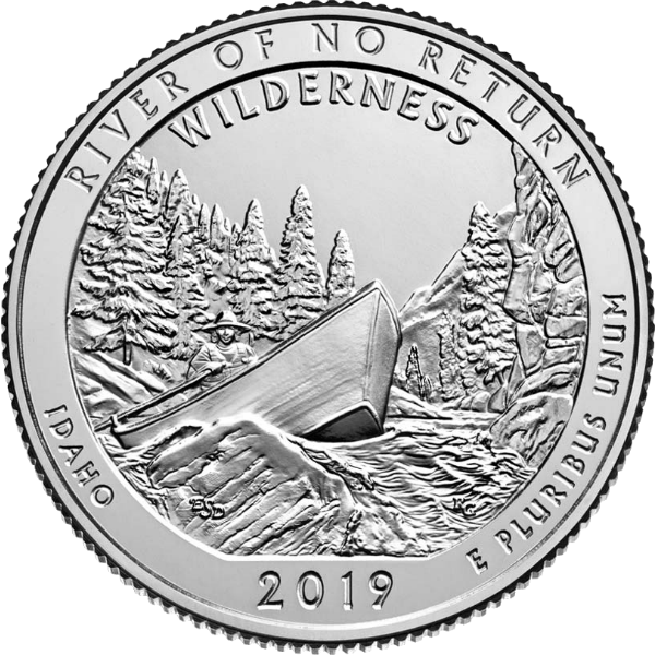 2019 Frank Church River of No Return Wilderness (Idaho) Coins ATB America The Beautiful