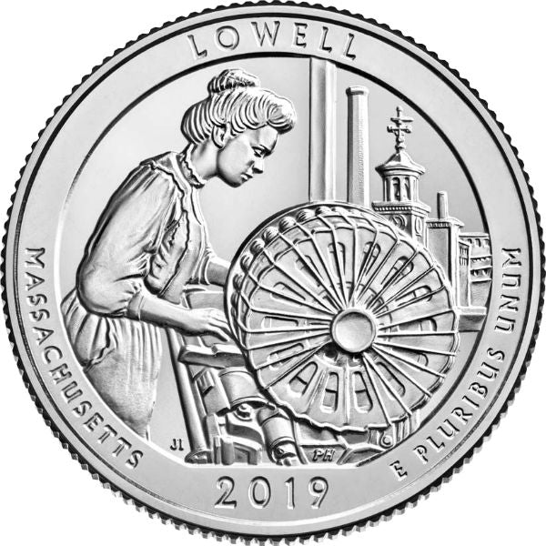 2019 Lowell National Historical Park Quarter