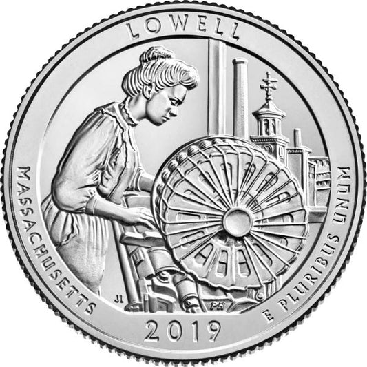 2019 Lowell National Historical Park Quarter