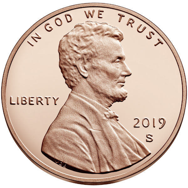 2019-S Lincoln Cent obverse