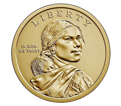 2020 D $1 Native American Dollar Elizabeth Peratrovich Golden Dollar Single Coin