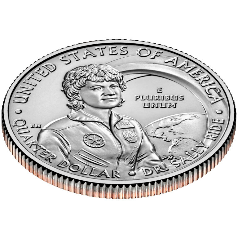2022 P 25c American Women Quarter Sally Ride Single Coin BU UNC Uncirculated