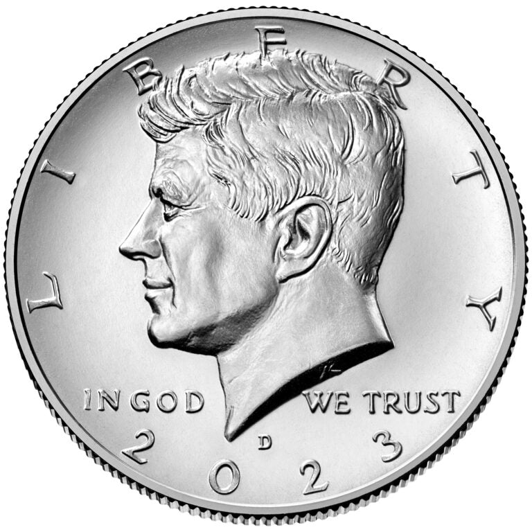 2023 D 50c Kennedy Clad Half Dollar Single Coin BU UNC Uncirculated