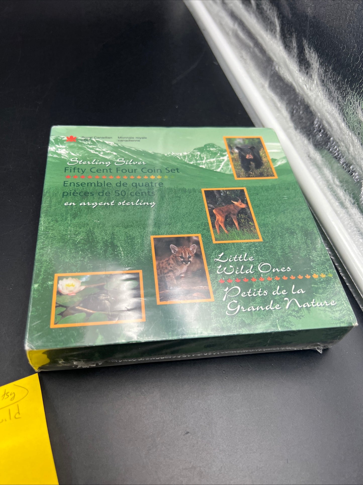 1996 Canada Little Ones Nature 4 Sterling Silver Coin Set SEALED OGP 1.1112 ASW