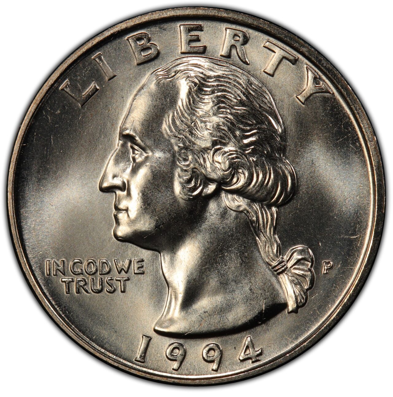 1994 P 25C Washington Quarter Clad Single Coin BU UNC