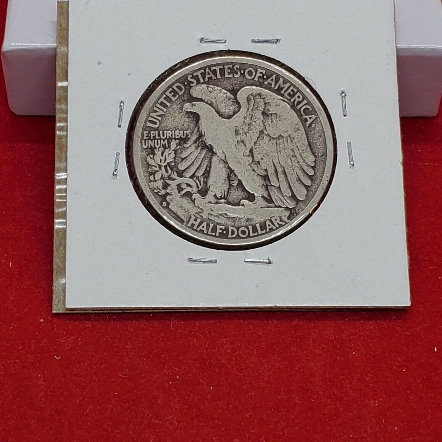 1929 S Walking Liberty Silver Eagle Half Dollar Coin VG Very Good / Fine Circ